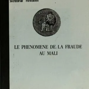 خرید و دانلود نسخه کامل کتاب Le phénomène de la fraude au Mali