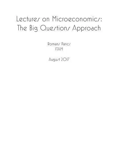 خرید و دانلود نسخه کامل کتاب Lectures on Microeconomics: The Big Questions Approach_68cb3463a4ea5.jpeg خرید و دانلود نسخه کامل کتاب Lectures on Microeconomics: The Big Questions Approach