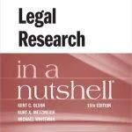 خرید و دانلود نسخه کامل کتاب Legal Research in a Nutshell