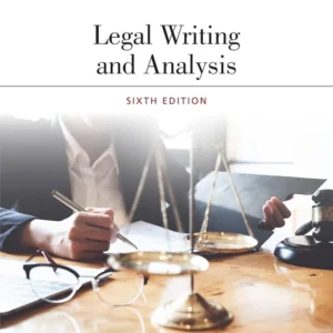 خرید و دانلود نسخه کامل کتاب 
Legal Writing and Analysis 6th Edition