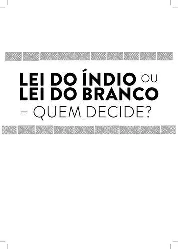 خرید و دانلود نسخه کامل کتاب Lei do índio ou lei do branco – Quem decide? Sistemas jurídicos indígenas e intervenções estatais_69187f34b3259.jpeg خرید و دانلود نسخه کامل کتاب Lei do índio ou lei do branco – Quem decide? Sistemas jurídicos indígenas e intervenções estatais