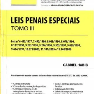 خرید و دانلود نسخه کامل کتاب Leis Penais Especiais