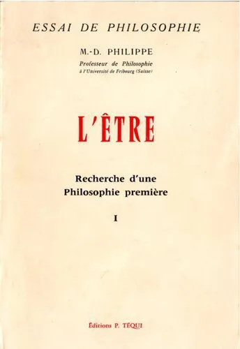 خرید و دانلود نسخه کامل کتاب L’être, recherche d’une Philosophie première_68fb2a650f074.jpeg خرید و دانلود نسخه کامل کتاب L’être, recherche d’une Philosophie première
