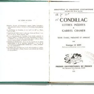خرید و دانلود نسخه کامل کتاب Lettres inédites à Gabriel Cramer
