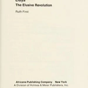 خرید و دانلود نسخه کامل کتاب Libya: The Elusive Revolution