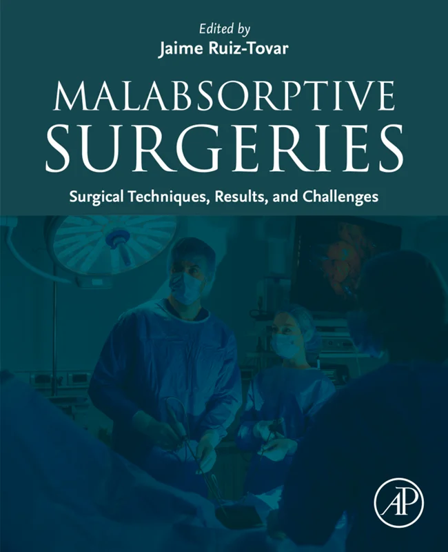 خرید و دانلود نسخه کامل کتاب
Malabsorptive Surgeries: Surgical Techniques, Results, and Challenges_6a5d7eb5556fb.webp خرید و دانلود نسخه کامل کتاب
Malabsorptive Surgeries: Surgical Techniques, Results, and Challenges سورنا بوک - تصویر 1