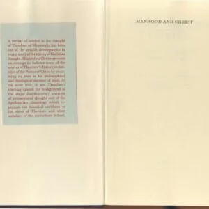 خرید و دانلود نسخه کامل کتاب Manhood and Christ: A Study in the Christology of Theodore of Mopsuestia