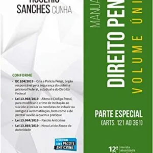 خرید و دانلود نسخه کامل کتاب Manual de Direito Penal: Volume Único: Parte Especial (arts. 121 ao 361)