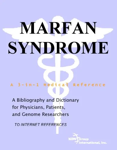 خرید و دانلود نسخه کامل کتاب Marfan Syndrome – A Bibliography and Dictionary for Physicians, Patients, and Genome Researchers_68df2a40f246f.jpeg خرید و دانلود نسخه کامل کتاب Marfan Syndrome – A Bibliography and Dictionary for Physicians, Patients, and Genome Researchers