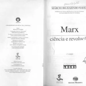 خرید و دانلود نسخه کامل کتاب Marx: Ciência e Revolução