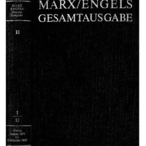 خرید و دانلود نسخه کامل کتاب Marx Engels Gesamtausgabe I.12: Karl Marx / Friedrich Engels: Werke, Artikel, Entwürfe Januar bis Dezember 1853.pdf