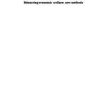 خرید و دانلود نسخه کامل کتاب Measuring Economic Welfare: New Methods