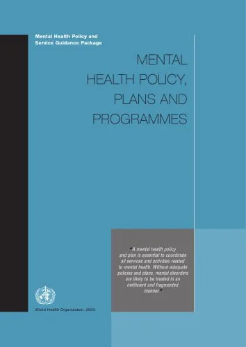 خرید و دانلود نسخه کامل کتاب Mental Health Policy, Plans and Programmes (Mental Health Policy and Service Guidance Package)_68ea1e10eeaa3.jpeg خرید و دانلود نسخه کامل کتاب Mental Health Policy, Plans and Programmes (Mental Health Policy and Service Guidance Package)