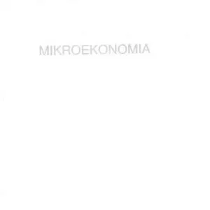 خرید و دانلود نسخه کامل کتاب Mikroekonomia