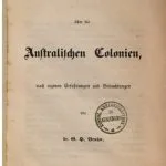 خرید و دانلود نسخه کامل کتاب Mitteilungen über die australischen Kolonien, nach eigenen Erfahrungen und Betrachtungen