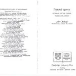 خرید و دانلود نسخه کامل کتاب Natural agency : an essay on the causal theory of action