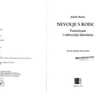 خرید و دانلود نسخه کامل کتاب Nevolje s rodom. Feminizam i subverzija identiteta