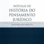 خرید و دانلود نسخه کامل کتاب Nótulas de História do Pensamento Jurídico (História do Direito)