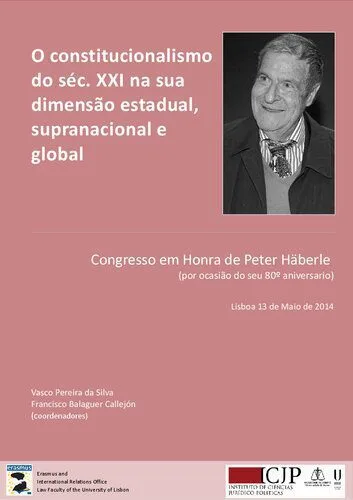 خرید و دانلود نسخه کامل کتاب O constitucionalismo do séc. XXI na sua dimensão estadual, supranacional e global. Congresso em Honra de Peter Häberle_69093ea23db2e.jpeg خرید و دانلود نسخه کامل کتاب O constitucionalismo do séc. XXI na sua dimensão estadual, supranacional e global. Congresso em Honra de Peter Häberle