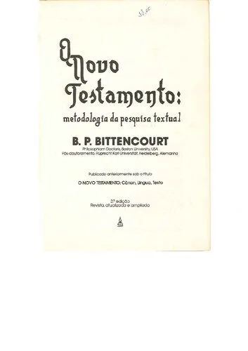 خرید و دانلود نسخه کامل کتاب O Novo Testamento: Metodologia de crítica textual_68cd2cace55a7.jpeg خرید و دانلود نسخه کامل کتاب O Novo Testamento: Metodologia de crítica textual