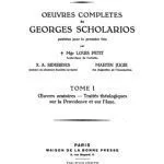 خرید و دانلود نسخه کامل کتاب Œuvres complètes de George Gennadios Scholarios