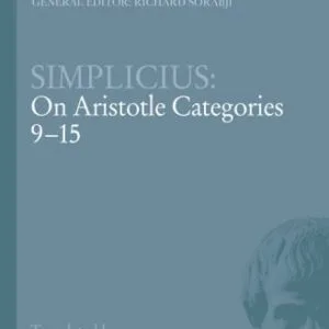 خرید و دانلود نسخه کامل کتاب On Aristotle Categories 9-15