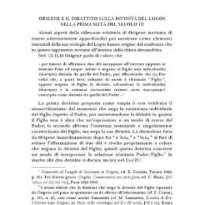 خرید و دانلود نسخه کامل کتاب Origene e il dibattito sulla divinità del Logos nella prima metà del secolo III.  – 2010 – Augustinianum 50 (1):61-82, Origen of Alexandria