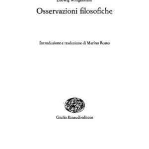خرید و دانلود نسخه کامل کتاب Osservazioni filosofiche