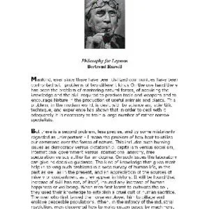 خرید و دانلود نسخه کامل کتاب Philosophy for Laymen
