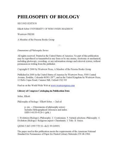 خرید و دانلود نسخه کامل کتاب Philosophy of Biology_68fdcf76e8852.jpeg خرید و دانلود نسخه کامل کتاب Philosophy of Biology
