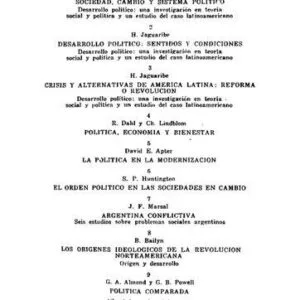 خرید و دانلود نسخه کامل کتاب Politica comparada. Una concepcion evolutiva