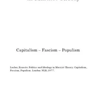خرید و دانلود نسخه کامل کتاب Politics and ideology in Marxist theory: Capitalism, fascism, populism