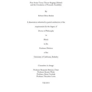 خرید و دانلود نسخه کامل کتاب Post-Soviet Tuvan Throat-Singing ( Xöömei ) and the Circulation of Nomadic Sensibility