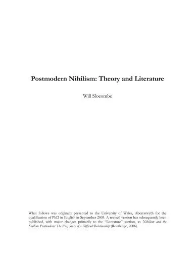 خرید و دانلود نسخه کامل کتاب Postmodern Nihilism: Theory and Literature_68fd6613bc6a3.jpeg خرید و دانلود نسخه کامل کتاب Postmodern Nihilism: Theory and Literature