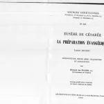خرید و دانلود نسخه کامل کتاب Préparation évangélique, Livres XII-XIII