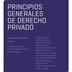 خرید و دانلود نسخه کامل کتاب Principios Generales de Derecho Privado