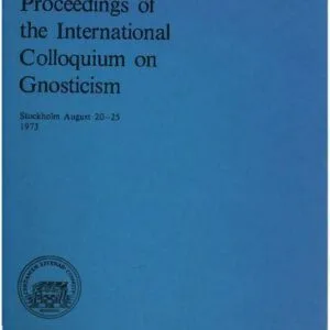 خرید و دانلود نسخه کامل کتاب Proceedings of the International colloquium on gnosticism, Stockholm, August 20-25, 1973