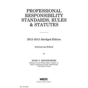 خرید و دانلود نسخه کامل کتاب Professional Responsibility, Standards, Rules and Statutes, 2012-2013 Abridged