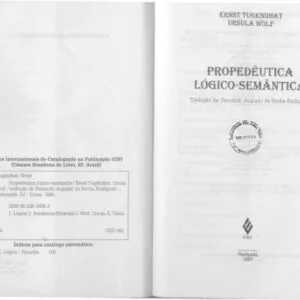 خرید و دانلود نسخه کامل کتاب Propedêutica lógico-semântica