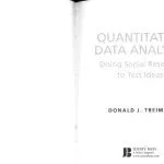 خرید و دانلود نسخه کامل کتاب Quantitative Data Analysis: Doing Social Research to Test Ideas