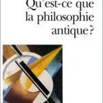 خرید و دانلود نسخه کامل کتاب Qu’est-ce que la philosophie antique?