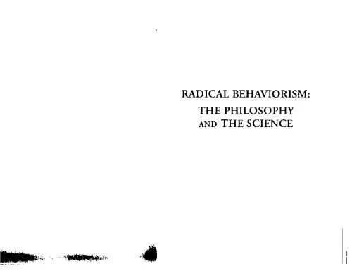 خرید و دانلود نسخه کامل کتاب Radical Behaviorism: The Philosophy and the Science_68fec453790ed.jpeg خرید و دانلود نسخه کامل کتاب Radical Behaviorism: The Philosophy and the Science
