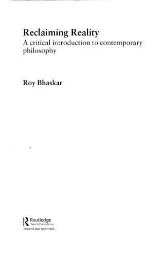 خرید و دانلود نسخه کامل کتاب Reclaiming Reality: A Critical Introduction to Contemporary Philosophy_68fd62a534a3e.jpeg خرید و دانلود نسخه کامل کتاب Reclaiming Reality: A Critical Introduction to Contemporary Philosophy