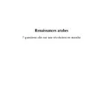 خرید و دانلود نسخه کامل کتاب Renaissances arabes : 7 questions clés sur des révolutions en marche