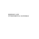 خرید و دانلود نسخه کامل کتاب Resource and Environmental Economics