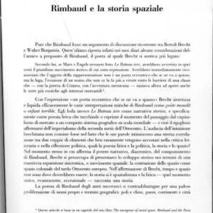 خرید و دانلود نسخه کامل کتاب Rimbaud e la storia spaziale