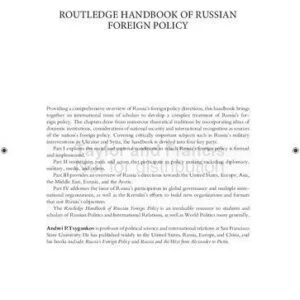 خرید و دانلود نسخه کامل کتاب Routledge Handbook of Russian Foreign Policy