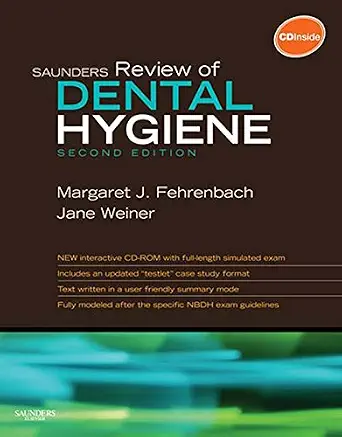 خرید و دانلود نسخه کامل کتاب Saunders Review of Dental Hygiene_6a6637574dda6.webp خرید و دانلود نسخه کامل کتاب Saunders Review of Dental Hygiene - تصویر 1