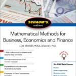 خرید و دانلود نسخه کامل کتاب 
Schaum's Outline of Mathematical Methods for Business, Economics and Finance 2nd Edition