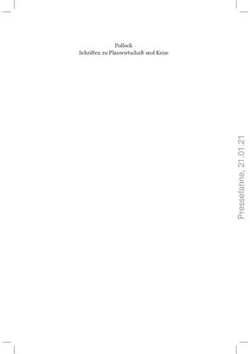 خرید و دانلود نسخه کامل کتاب Schriften zu Planwirtschaft und Krise: Gesammelte Schriften II_68e7677840b78.jpeg خرید و دانلود نسخه کامل کتاب Schriften zu Planwirtschaft und Krise: Gesammelte Schriften II
